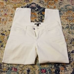 White Ankle Jeans - sz29